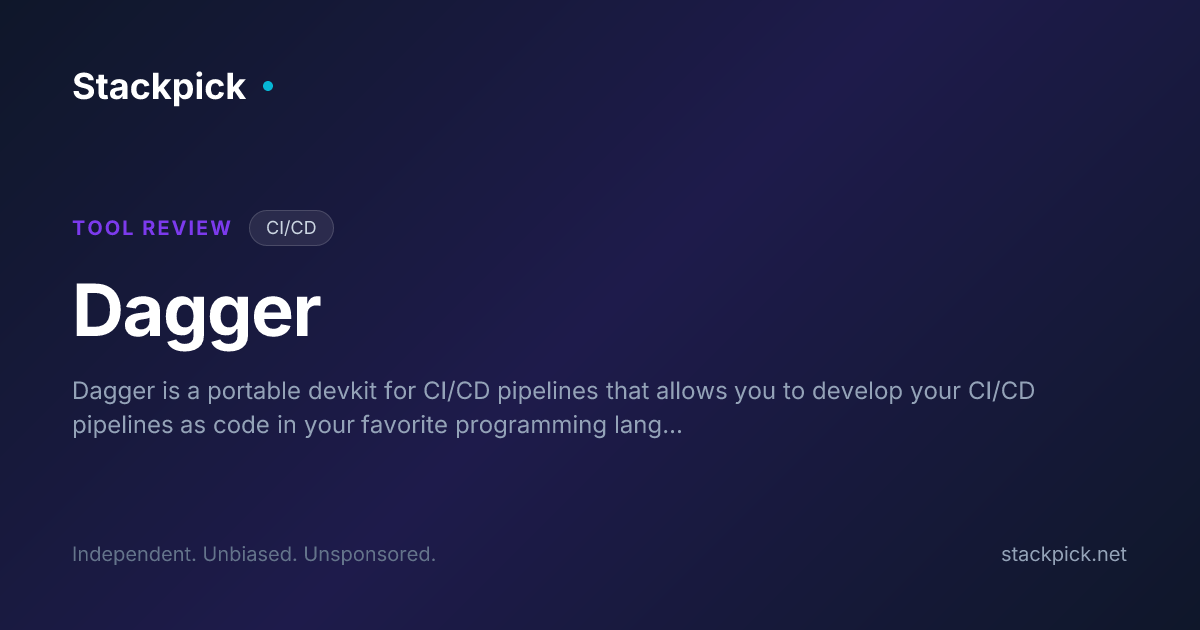 Dagger Review 2026 | Pricing, Pros & Cons | Stackpick