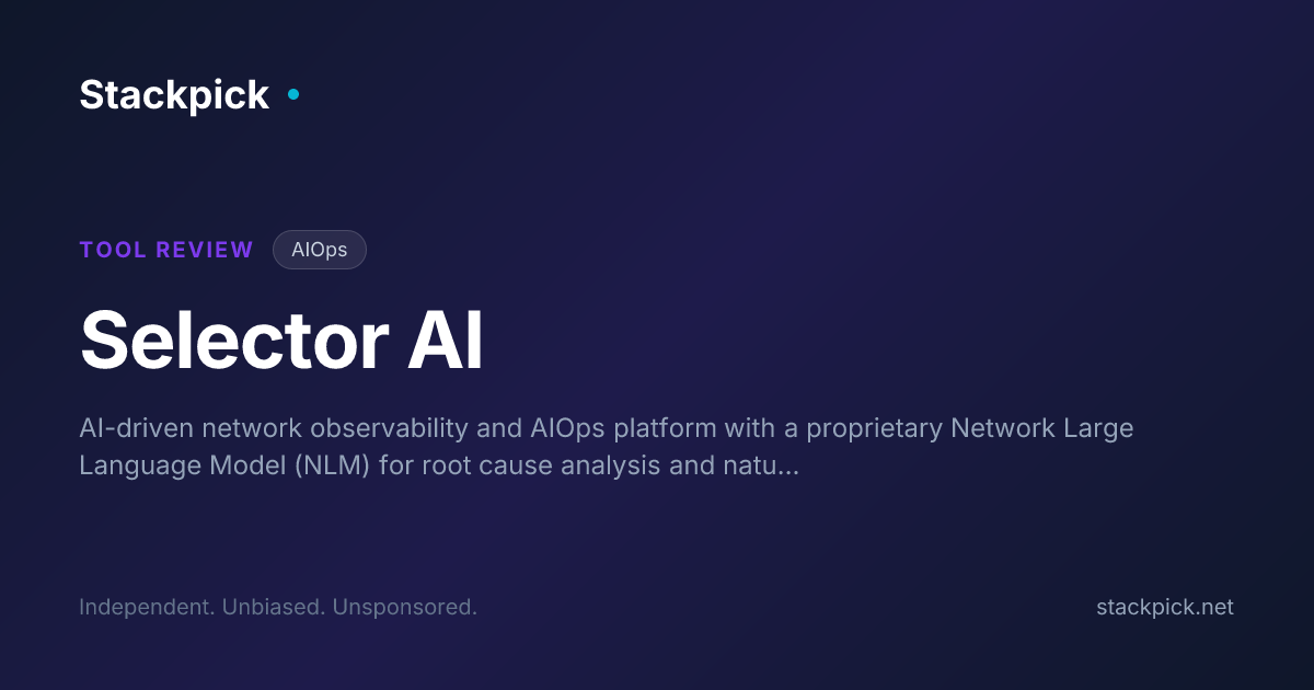 Selector AI Review 2026 | Pricing, Pros & Cons | Stackpick